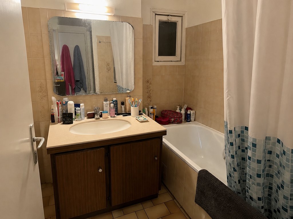 The same bathroom before the redesign