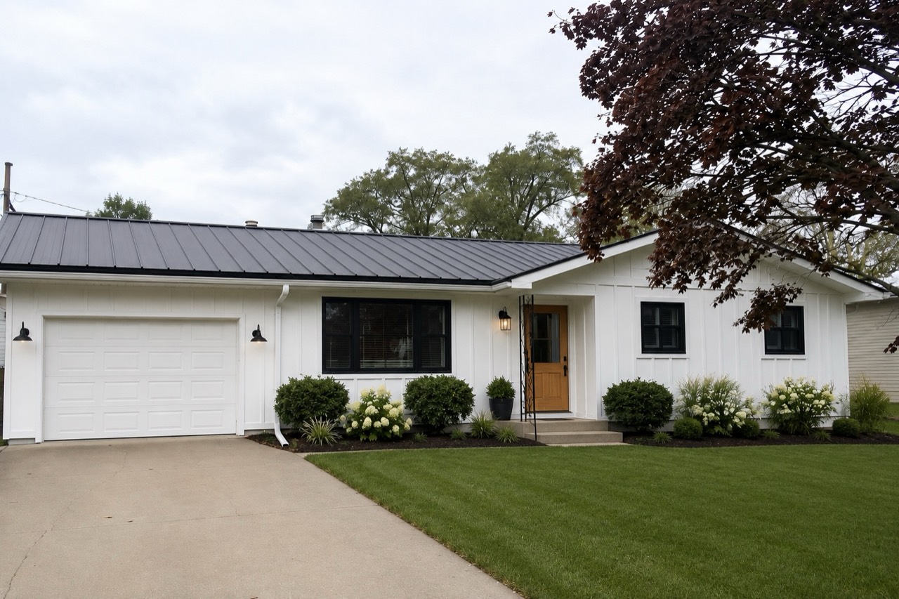 Exterior redesigned by Roomvana
