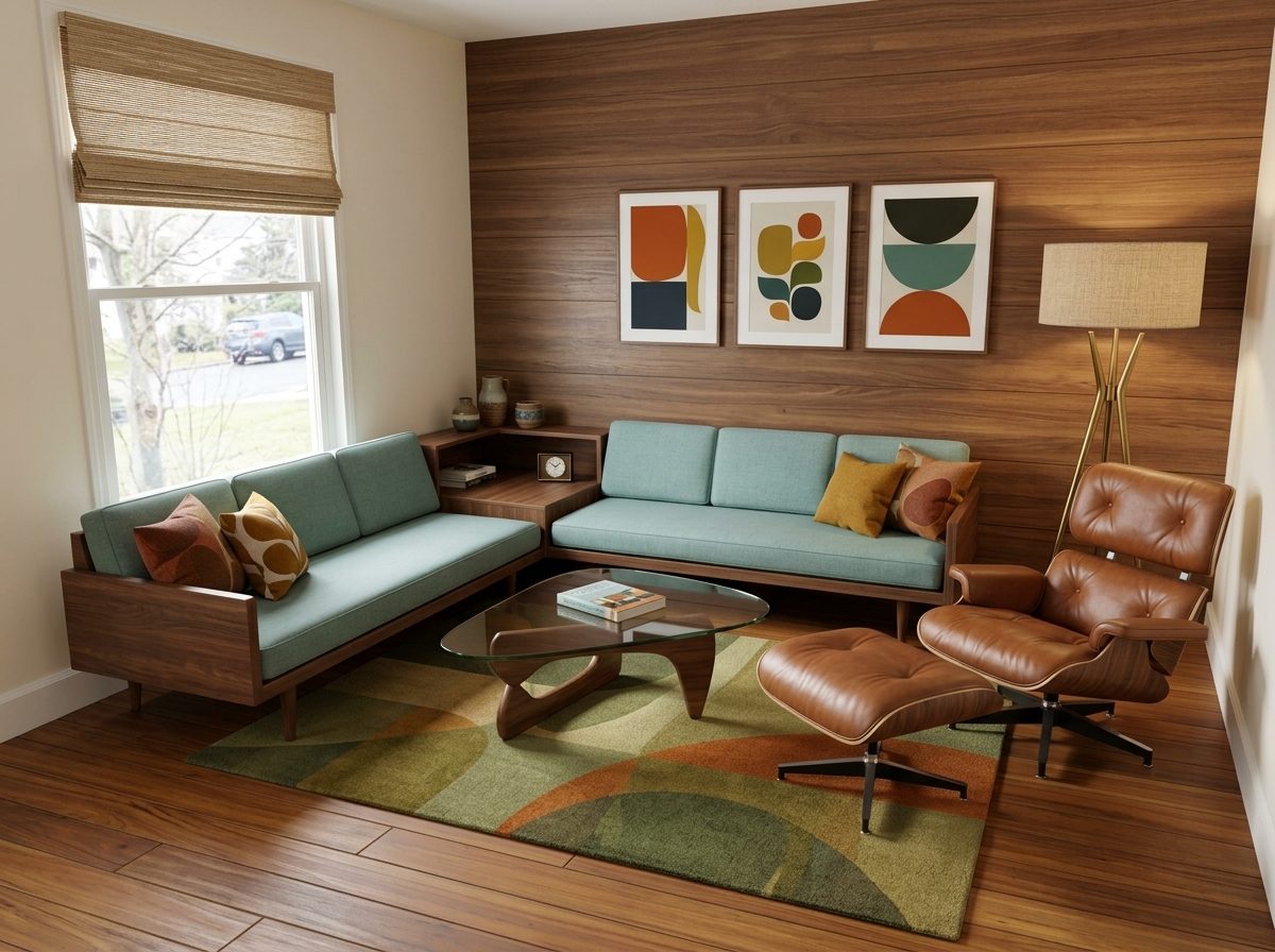 Living room redesigned by Roomvana